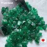 67.95ct Swat Emerald Rough Lot (6x5x5mm): A Rare Natural Gemstone Treasure