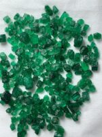 67.95ct Swat Emerald Rough Lot (6x5x5mm): A Rare Natural Gemstone Treasure - Image 3