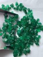 67.95ct Swat Emerald Rough Lot (6x5x5mm): A Rare Natural Gemstone Treasure - Image 5