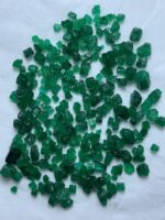 67.95ct Swat Emerald Rough Lot (6x5x5mm): A Rare Natural Gemstone Treasure - Image 6