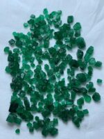 67.95ct Swat Emerald Rough Lot (6x5x5mm): A Rare Natural Gemstone Treasure - Image 8
