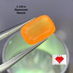 Most Rare 1.130 ct Green Hauyne from Badakhshan, Afghanistan