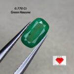 Most Rare 0.770 ct Green Hauyne from Badakhshan, Afghanistan