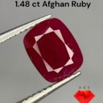 1.48 ct Afghan Ruby: A Rare, Natural Treasure from the Heart of Afghanistan