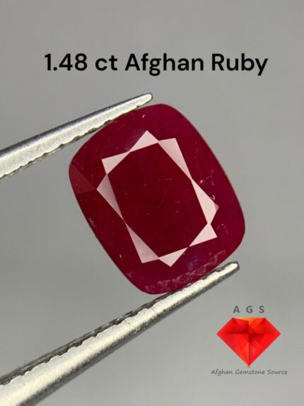 1.48 ct Afghan Ruby: A Rare, Natural Treasure from the Heart of Afghanistan