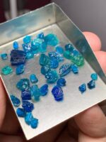 24.64ct Hauyne Rough Lot – Rare Crystals (Avg. 10x9x7mm) - Image 9