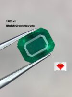 1.855 ct Bluish-Green Hauyne Gemstone: Rare Afghan Gem