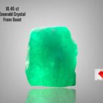 10.45ct Swat Emerald Crystal – Vivid Natural Green with Bold Structure