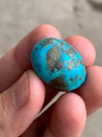 A Majestic 52.30ct Afghan Turquoise Cabochon: A Collector’s Gem of Exceptional Size - Image 3