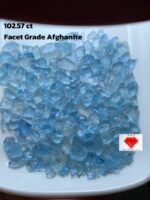 102.57ct Afghanite – Rare Blue Crystal from Afghanistan