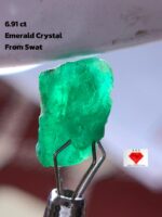 6.91 ct Swat Emerald Crystal – A Gemstone Treasure from Pakistan