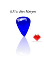 Rare 0.33 Carat Blue Hauyne – Afghan Treasure with Radiant Fluorescence