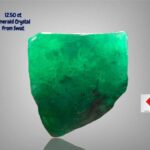 Exploring the 12.50ct Emerald Crystal: A Remarkable Gem of Rich Color and Impressive Size