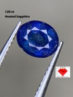 1.20ct Oval Sri Lankan Sapphire: Fine Jewelry Gemstone (5.99x5.00x4.00mm)