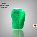 8.56 ct Emerald Crystal from Swat Valley — Natural Beauty in Every Facet