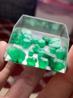 44 Carat Swat Valley Emerald Rough Lot – Natural & Untreated - Image 3