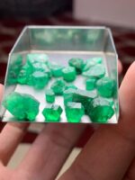 44 Carat Swat Valley Emerald Rough Lot – Natural & Untreated - Image 8