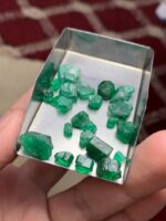 44 Carat Swat Valley Emerald Rough Lot – Natural & Untreated - Image 9