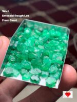 94 ct Emerald Rough Lot from Swat Valley