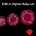 6.98 Carat Natural Afghan Ruby Lot – Untreated & Unheated