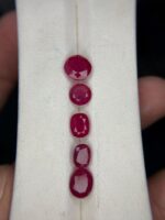 6.98 Carat Natural Afghan Ruby Lot – Untreated & Unheated - Image 3