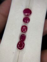 6.98 Carat Natural Afghan Ruby Lot – Untreated & Unheated - Image 4