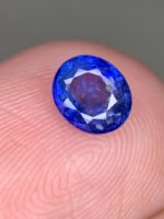 Elegant Sparkle: 0.79ct Sri Lankan Sapphire with Exquisite Clarity and Cut - Image 7