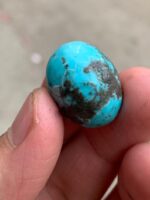 A 32.60-Carat Afghan Turquoise Cabochon — Statement Size Meets Timeless Beauty - Image 2