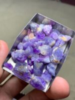 105 ct Afghan Hackmanite Rough Lot – Large Crystal Parcel with Strong Color Potential - Image 7