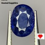 Exquisite 1.44ct Heated Sapphire: A Brilliant Gemstone of Unmatched Beauty