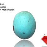 23.15-Carat Afghan Turquoise: A Gem of Bold Presence and Timeless Beauty
