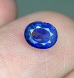 0.99ct Heated Sapphire Gemstone: Afghan Elegant Blue Sapphire - Image 9