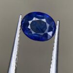 Brilliance in Blue: 0.86ct Heated Sri Lankan Sapphire with Elegant Proportions - Image 9