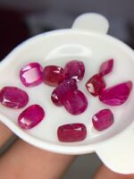Large Ruby Lot – 13.70ct of Faceted Beauty (10.40 x 7.03 x 2.81mm Avg) - Image 2