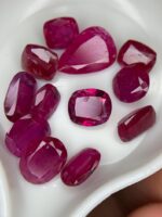 Large Ruby Lot – 13.70ct of Faceted Beauty (10.40 x 7.03 x 2.81mm Avg) - Image 3