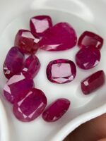 Large Ruby Lot – 13.70ct of Faceted Beauty (10.40 x 7.03 x 2.81mm Avg) - Image 4