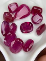 Large Ruby Lot – 13.70ct of Faceted Beauty (10.40 x 7.03 x 2.81mm Avg) - Image 5