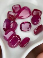 Large Ruby Lot – 13.70ct of Faceted Beauty (10.40 x 7.03 x 2.81mm Avg) - Image 6
