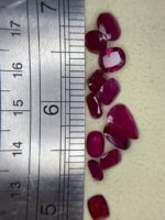 Large Ruby Lot – 13.70ct of Faceted Beauty (10.40 x 7.03 x 2.81mm Avg) - Image 7