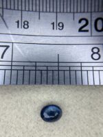 0.78ct Heated Blue Sapphire Gemstone: Oval Cut, Afghan Source - Image 8