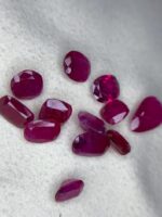 Large Ruby Lot – 13.70ct of Faceted Beauty (10.40 x 7.03 x 2.81mm Avg) - Image 9