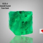 Stunning 10.55ct Swat Emerald Crystal: Natural Beauty