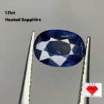 Unveiling the Elegance of a 1.11ct Heated Sri Lankan Sapphire: A Gemstone of Distinction