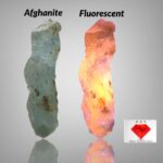 Most Rare 16.80 ct Afghanite crystal from Badakhshan, Afghanistan.