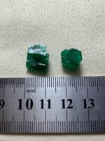 11.40 ct Swat Emerald Crystals: Compact Gems With Intense Green - Image 8