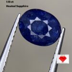 Sri Lankan Sapphire: 1.13ct Oval Gemstone for Jewelry