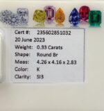 GWLAB Certified 0.33 carat Diamond - Image 4