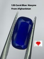 1.35 Carat Rare Blue Hauyne Gemstone