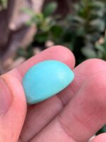 33.60-Carat Afghan Turquoise: A Majestic Gem of Color and Craftsmanship - Image 2