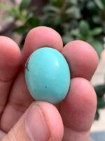 33.60-Carat Afghan Turquoise: A Majestic Gem of Color and Craftsmanship - Image 5